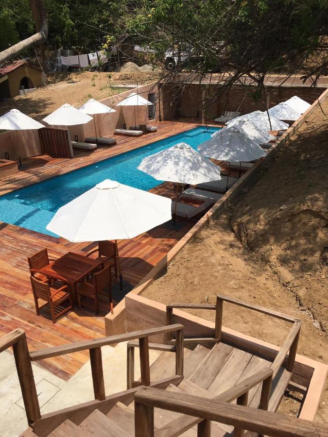 Hotel Rinconcito De Mazunte Santa María Tonameca Exterior foto